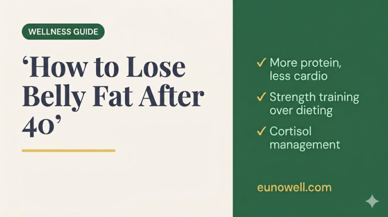 How to Lose Belly Fat After 40 (Without Starving Yourself)